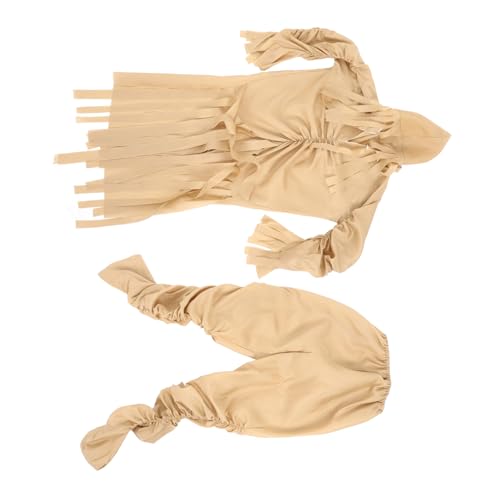 minkissy Mumienkostüm für Erwachsene Beige Halloweenkostüm mit Elastischen Bändern Komfortable und Klassischer Wickellook für Männer Karneval Party Kostüm minkissy Mumienkostüm für Erwachsene Beige Halloweenkostüm mit Elastischen Bändern Komfortable und Klassischer Wickellook für Männer Karneval Party Kostüm von minkissy