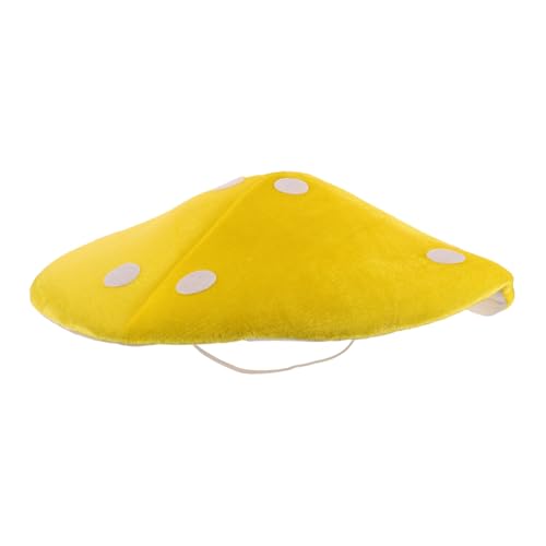 minkissy Mushroom Hut für Lustiger Tragbarer Pilzhut für Halloween Partys und Kostüm Events Vielseitige Mütze für Bühnenaufführungen und Festliche Anlässe minkissy Mushroom Hut für Lustiger Tragbarer Pilzhut für Halloween Partys und Kostüm Events Vielseitige Mütze für Bühnenaufführungen und Festliche Anlässe von minkissy