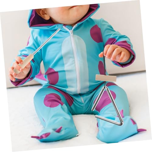 minkissy Musikinstrument Triangel mit Holzgriff für Erwachsene Pädagogisches Percussion Instrument Musikerziehung Klarer Klang Leicht Spielbar Musik Lernset für Altersgruppen minkissy Musikinstrument Triangel mit Holzgriff für Erwachsene Pädagogisches Percussion Instrument Musikerziehung Klarer Klang Leicht Spielbar Musik Lernset für Altersgruppen von minkissy