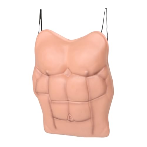 minkissy Muskelbrust aus realistische männliche Muskelkostüm Starkes Männerkostüm Silikonkörper gefälschte Muscale Cosplay-Bruststütze Muskel- Eva Orange minkissy Muskelbrust aus realistische männliche Muskelkostüm Starkes Männerkostüm Silikonkörper gefälschte Muscale Cosplay-Bruststütze Muskel- Eva Orange von minkissy