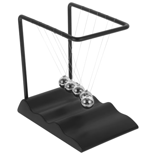 minkissy Newton Balls Physik Lernmodell mit Wellenbasis für Schreibtischdekoration und Bildung Schwarzes Design für Kreative Anlässe und Physikalische Energieerhaltung minkissy Newton Balls Physik Lernmodell mit Wellenbasis für Schreibtischdekoration und Bildung Schwarzes Design für Kreative Anlässe und Physikalische Energieerhaltung von minkissy
