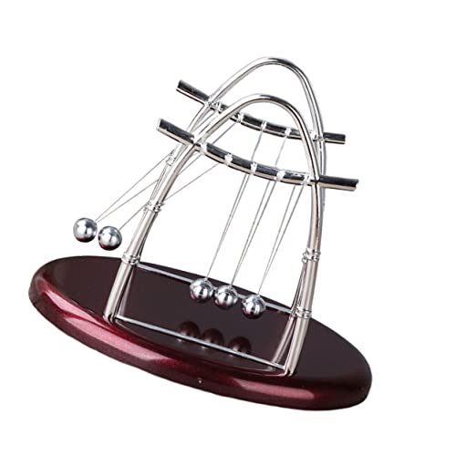 minkissy Newton Pendelspielzeug Kleines Newton mit Kugeln für Schreibtischdekoration und Pädagogische Experimente für Zuhause und Büro minkissy Newton Pendelspielzeug Kleines Newton mit Kugeln für Schreibtischdekoration und Pädagogische Experimente für Zuhause und Büro von minkissy