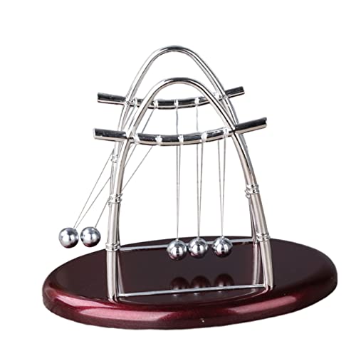 minkissy Newton Pendelspielzeug für Schreibtisch Kinetische Bewegung mit Stahlkugeln Lernspielzeug für Demonstration von Energie und minkissy Newton Pendelspielzeug für Schreibtisch Kinetische Bewegung mit Stahlkugeln Lernspielzeug für Demonstration von Energie und von minkissy