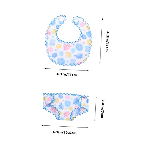 minkissy Niedliche Puppenwindel und Elastische Mini Doll Panties Verstellbare Puppenkleidung für Babypuppen Leicht Kompakt und Bequem zum Anziehen von minkissy