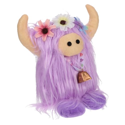 minkissy Niedliches Plüsch Kuhspielzeug Weiches Hochlandrind Kuscheltier Detailreich Verarbeitet Dekoratives Bauernhof Accessoire Geeignet als und Niedliche Raumdekoration minkissy Niedliches Plüsch Kuhspielzeug Weiches Hochlandrind Kuscheltier Detailreich Verarbeitet Dekoratives Bauernhof Accessoire Geeignet als und Niedliche Raumdekoration von minkissy