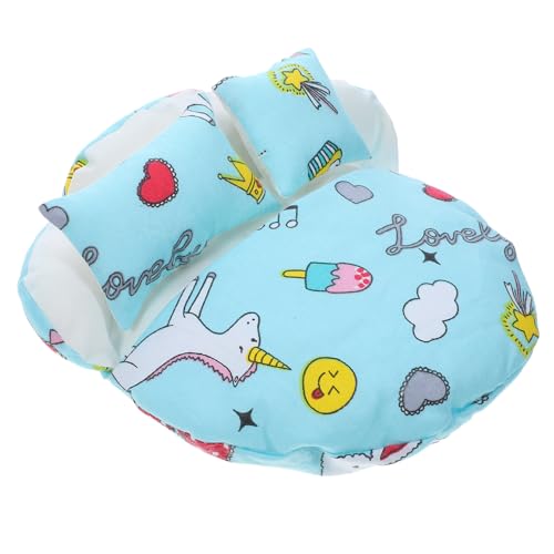 minkissy Niedriger Puppenschlafsack aus Weichem Zartes Design Langlebig und Leicht Anzuziehen Geeignet als Dekoratives Zubehör für Puppenbetten und Mini Puppenzimmer von minkissy