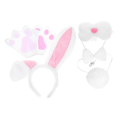 minkissy Osterhasen Kostümset mit Hasenohren Haarreif Fliege und für Feiern Karneval und Cosplay Leicht und für Erwachsene minkissy Osterhasen Kostümset mit Hasenohren Haarreif Fliege und für Feiern Karneval und Cosplay Leicht und für Erwachsene von minkissy
