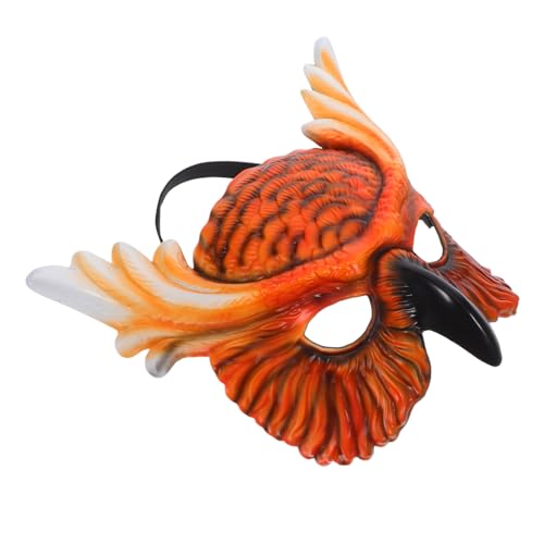 minkissy Owl Masquerade Kostümmaske mit Verstellbaren Riemen Leichte Tiermaske für Halloween Cosplay Party Bunte Halbgesichtsmaske für Karneval Tanzauftritte und Club-events minkissy Owl Masquerade Kostümmaske mit Verstellbaren Riemen Leichte Tiermaske für Halloween Cosplay Party Bunte Halbgesichtsmaske für Karneval Tanzauftritte und Club-events von minkissy
