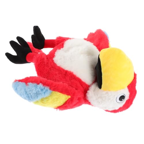 minkissy Papagei Handpuppe Interaktives Erzählspielzeug für Weiche Plüsch Handpuppe mit Beweglichem Mund für Rollenspiele und Frühkindliche Bildung minkissy Papagei Handpuppe Interaktives Erzählspielzeug für Weiche Plüsch Handpuppe mit Beweglichem Mund für Rollenspiele und Frühkindliche Bildung von minkissy