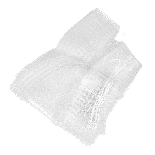 minkissy Party Balloon Drop Net für Deckenfreigabe Weißes Netz für Hochzeiten und Feierlichkeiten Wiederverwendbare Große Ballontasche für Aufregende Ballonfreisetzungen von minkissy