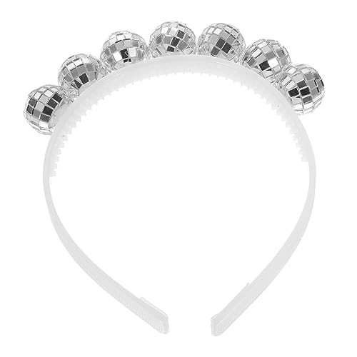 minkissy Party Dekoratives Haarband Discokugel Haarreifen Haarband für Party Bühne Prop Party Supplies Discokugel Kostüm Party Stirnband Maskerade Kopfschmuck Cosplay Damen Ring Glas minkissy Party Dekoratives Haarband Discokugel Haarreifen Haarband für Party Bühne Prop Party Supplies Discokugel Kostüm Party Stirnband Maskerade Kopfschmuck Cosplay Damen Ring Glas von minkissy