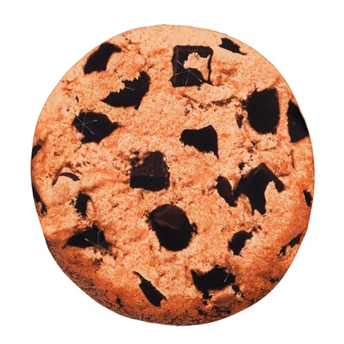 minkissy Performance-Kleidung Kekskostüm Unisex Chip Cookie -Kostüm Performance-Cosplay-Kostüm Familientreffen-Kostüm niedliches Kostümzubehör Party-Keks-Kostüm Stoff Brown von minkissy