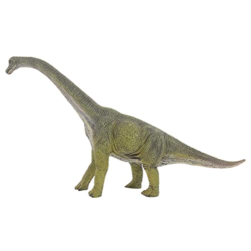 minkissy Plastik Brachiosaurus Modell Dinosaurier Figur Dekoration Tisch Dino Statue mit Detailreicher Gestaltung Leichtes Desktop Dinosaurier für Jungen und Mädchen von minkissy
