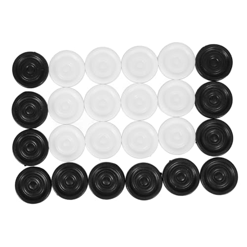 minkissy Plastik Schach und Dame Spielsteine Spielbrett Zubehör für Schach und Dame für Familien und Freunde Langlebig und Hautfreundlich minkissy Plastik Schach und Dame Spielsteine Spielbrett Zubehör für Schach und Dame für Familien und Freunde Langlebig und Hautfreundlich von minkissy