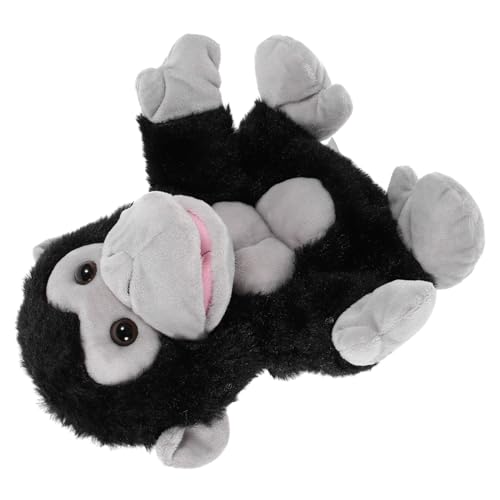 minkissy Plüsch Gorilla Handpuppe Kreatives Handspielzeug für Interaktive Storytelling Puppe zur Sprachförderung und Eltern Junge Mädchen Spiel von minkissy