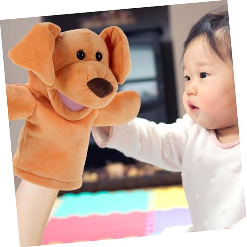 minkissy Plüsch Handpuppe Hund Interaktiv Beweglicher Mund Handspielpuppe Kuscheltier für Eltern Junge Mädchen Spiel Geschichtenerzählen Stimulierend Sicher minkissy Plüsch Handpuppe Hund Interaktiv Beweglicher Mund Handspielpuppe Kuscheltier für Eltern Junge Mädchen Spiel Geschichtenerzählen Stimulierend Sicher von minkissy