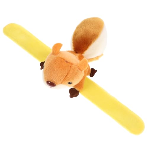 minkissy Plüsch Slap Armband Kuscheltier Tiermotiv Brauner Eichhörnchen Kinderparty Zubehör Leicht Tragbar für Geburtstags und Kostümpartys Kindergarten Dekoration minkissy Plüsch Slap Armband Kuscheltier Tiermotiv Brauner Eichhörnchen Kinderparty Zubehör Leicht Tragbar für Geburtstags und Kostümpartys Kindergarten Dekoration von minkissy