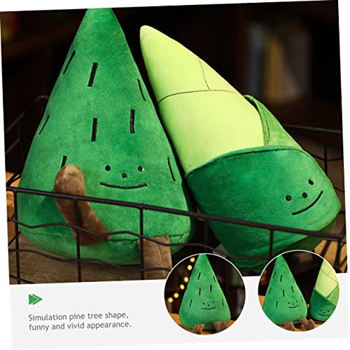 minkissy Plüschkissen Kissen Pine Tree Deko Kuscheliges Kinderzimmer Sofa Kissen für Jungen Mädchen Leicht Kuschelkissen von minkissy
