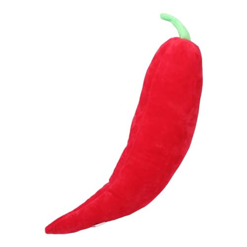 minkissy Plüschspielzeug Chili Kaufladen Weiches Kindgerechtes Simuliertes Obst Gemüse Lernspielzeug Für Zuhause Kindergarten Schule Multiszenen Nutzung von minkissy