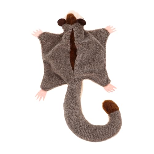 minkissy Plüschstoff Fliegendes Eichhörnchen mit Magnetischen Cartoonähnliche Kuscheltierfigur für Tragbar und Kreativ als Schlaf und Beruhigungsbegleiter von minkissy