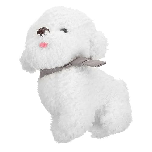 minkissy Plüschtier Hund Weiß Cartoon Kuscheliges Stofftier Sitzend Weiches Welpen Kinderzimmer Dekoration Flauschiges Puppen minkissy Plüschtier Hund Weiß Cartoon Kuscheliges Stofftier Sitzend Weiches Welpen Kinderzimmer Dekoration Flauschiges Puppen von minkissy
