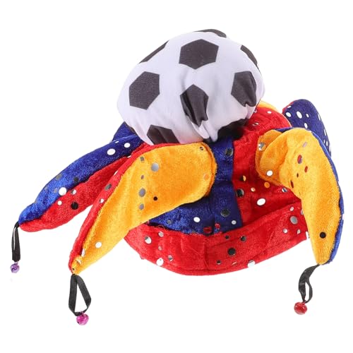 minkissy Polygonaler Clownhut Pierrot-Hut Clown-Hut-Stirnband Karnevalshut Vintage Clown-Hut Karneval Hut Clownmützen für Erwachsene Clown-Partyhut Clownhüte Flanell minkissy Polygonaler Clownhut Pierrot-Hut Clown-Hut-Stirnband Karnevalshut Vintage Clown-Hut Karneval Hut Clownmützen für Erwachsene Clown-Partyhut Clownhüte Flanell von minkissy