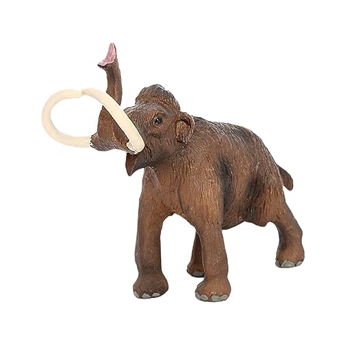 minkissy Präzises Modell Figur Simulation Wildtier Dekoration Kunststoff Prähistorisches Tierspielzeug Schreibtisch Deko von minkissy
