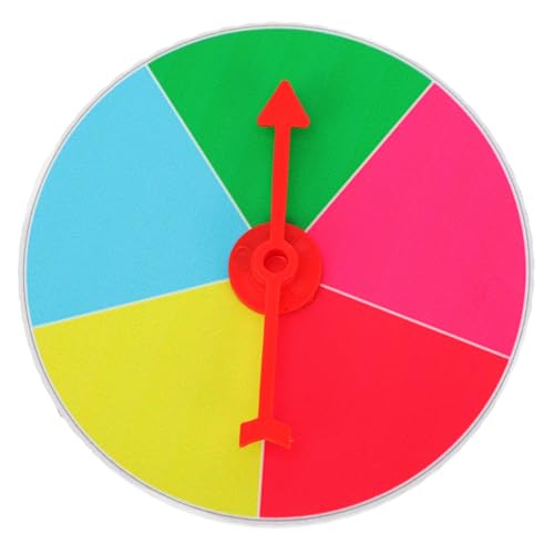 minkissy Prize Wheel Hängend Drehspiel für Indoor Spiele Tombola und Unterrichtsaktivitäten von minkissy