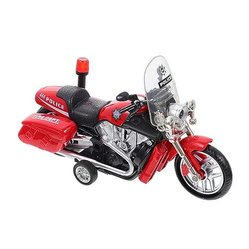 minkissy Pull Back Polizeimotorrad für Leichtes Motorradmodell Sicheres Glattes Design Fördert Fantasie und Neugier Kinderspielzeug minkissy Pull Back Polizeimotorrad für Leichtes Motorradmodell Sicheres Glattes Design Fördert Fantasie und Neugier Kinderspielzeug von minkissy