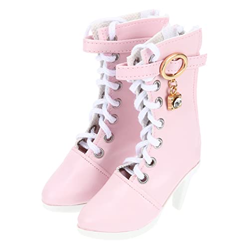 minkissy Puppen High Heels Schuhe Stiefeletten Doll Accessories für Prinzessin Puppen Kleines für Geburtstag Kinderfest von minkissy