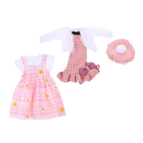 minkissy Puppenbekleidung Mädchen Kleidung Waschbar Langlebig Weiches Material Wechselrock Niedliches Puppenkostüm für Fantasievolles Ankleiden minkissy Puppenbekleidung Mädchen Kleidung Waschbar Langlebig Weiches Material Wechselrock Niedliches Puppenkostüm für Fantasievolles Ankleiden von minkissy