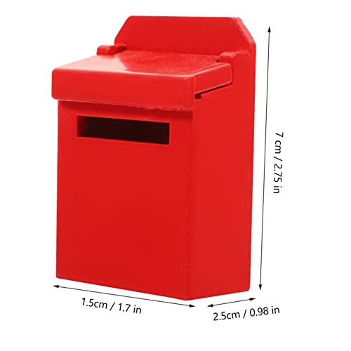 minkissy Puppenhaus Dekoration Klappbar Farbiger Spielhaus Briefkasten für Kreatives Lernspielzeug minkissy Puppenhaus Dekoration Klappbar Farbiger Spielhaus Briefkasten für Kreatives Lernspielzeug von minkissy