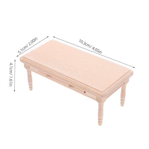 minkissy Puppenhaus Miniaturmöbel Mini Stuhl Aus Holz Miniatur Puppenhaustisch Mini Haus Holzmöbel Puppenhauszubehör Aus Holz Miniatur Couchtisch Beige minkissy Puppenhaus Miniaturmöbel Mini Stuhl Aus Holz Miniatur Puppenhaustisch Mini Haus Holzmöbel Puppenhauszubehör Aus Holz Miniatur Couchtisch Beige von minkissy