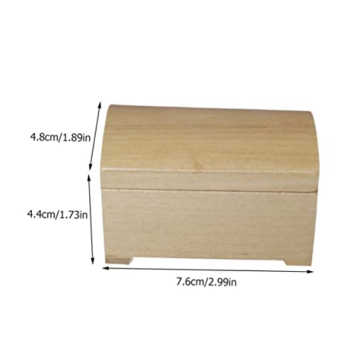 minkissy Puppenhaus Zubehör Handgefertigte Mini Möbel Naturfarbene Dekoration für Puppenhaus Detailreiches Miniatur Schatzkistchen Tragbar und Realistisch minkissy Puppenhaus Zubehör Handgefertigte Mini Möbel Naturfarbene Dekoration für Puppenhaus Detailreiches Miniatur Schatzkistchen Tragbar und Realistisch von minkissy