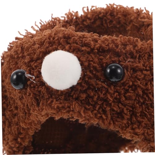 minkissy Puppenkleidung Set mit Braunem Bärenmuster Weichem Stoff und Kapuzenhut Kompatibel für Puppen Einfaches Anziehen Cosplay und Spielzubehör minkissy Puppenkleidung Set mit Braunem Bärenmuster Weichem Stoff und Kapuzenhut Kompatibel für Puppen Einfaches Anziehen Cosplay und Spielzubehör von minkissy