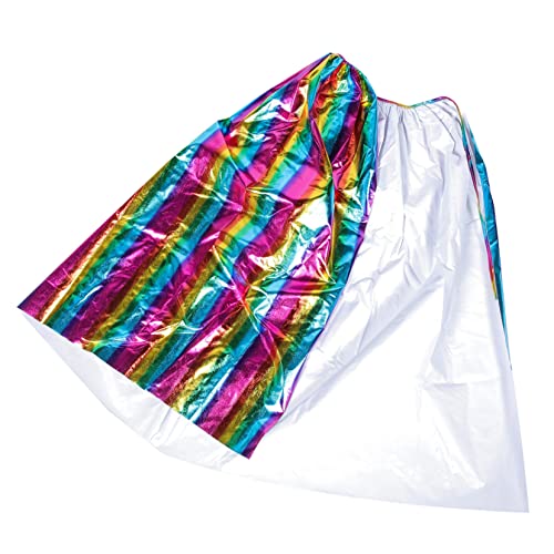 minkissy Rainbow Cape Cosplay Umhang für Regenbogen Design Kostümpartys Karneval Halloween Zubehör von minkissy