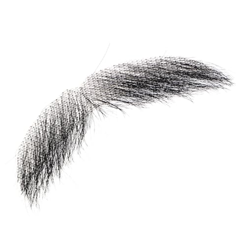 minkissy Realistische Falsche Afrорая Haar für Halloween Cosplay Theatershows Hautfreundlicher Kleber Einfach Anzubringen Entfernen Komfortabel für Männer von minkissy