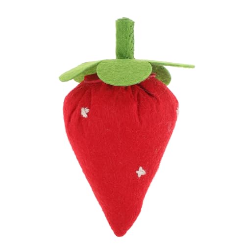 minkissy Realistische Filz Erdbeeren Montessori Lernspiel für Abnehmbar Leicht zu Reinigen Dekorativ für Party Tischdekoration Küche Schlafzimmer minkissy Realistische Filz Erdbeeren Montessori Lernspiel für Abnehmbar Leicht zu Reinigen Dekorativ für Party Tischdekoration Küche Schlafzimmer von minkissy