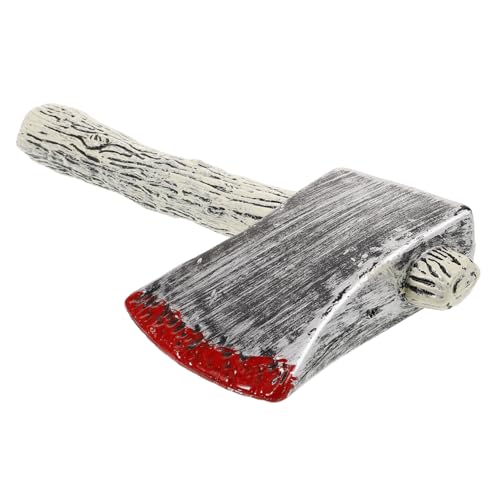 minkissy Realistische Halloween Blutige Axt Kunststoff Prop Gruselige Kostüm Dekoration für Halloween Party Cosplay Zubehör minkissy Realistische Halloween Blutige Axt Kunststoff Prop Gruselige Kostüm Dekoration für Halloween Party Cosplay Zubehör von minkissy
