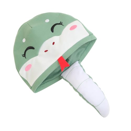 minkissy Karnevalsmützen Schlangenhut Für Cosplay Schlangenkostümhut Für Erwachsene Origineller Kleiderhut Für Halloween-Partys Und Themenveranstaltungen minkissy Karnevalsmützen Schlangenhut Für Cosplay Schlangenkostümhut Für Erwachsene Origineller Kleiderhut Für Halloween-Partys Und Themenveranstaltungen von minkissy