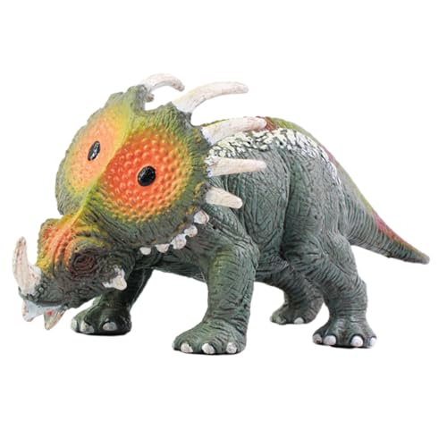 minkissy Realistisches Dinosaurier Modell Kunststoff Figur Simulierter Styracosaurus Deko für Bildungsmodell Kleines Tierdekor Langlebig und Detailgetreu minkissy Realistisches Dinosaurier Modell Kunststoff Figur Simulierter Styracosaurus Deko für Bildungsmodell Kleines Tierdekor Langlebig und Detailgetreu von minkissy