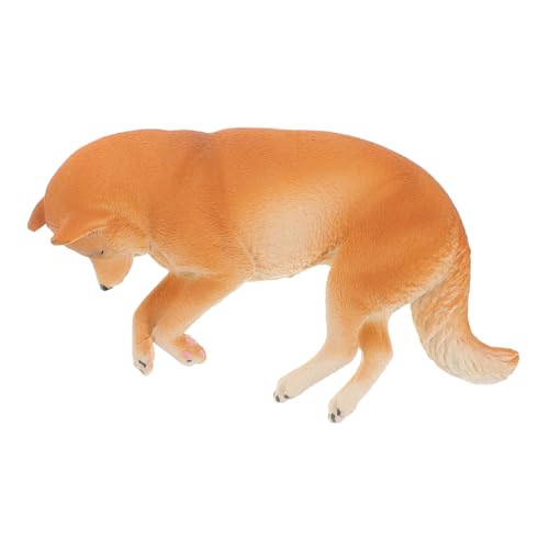 minkissy Realistisches Hundemodell Schlafender Figurine aus Kunststoff Lernspielzeug für Dekorative Tierfigur für Zuhause und Fördert Kognitive Fähigkeiten und minkissy Realistisches Hundemodell Schlafender Figurine aus Kunststoff Lernspielzeug für Dekorative Tierfigur für Zuhause und Fördert Kognitive Fähigkeiten und von minkissy