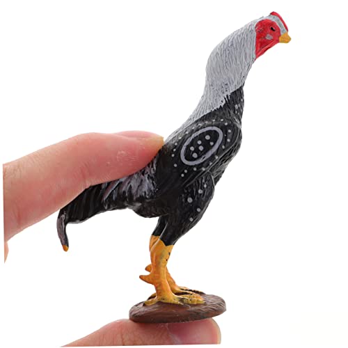 minkissy Realistisches Kunststoff Gamecock Pädagogisches Lernspielzeug für Lebensechte Tiermodell Dekoration für Haushalt Party und Kreatives minkissy Realistisches Kunststoff Gamecock Pädagogisches Lernspielzeug für Lebensechte Tiermodell Dekoration für Haushalt Party und Kreatives von minkissy