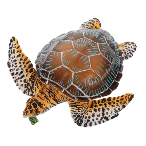 minkissy Realistisches Meeresschildkröten Modell PVC Figur Lernspielzeug Tiererkennung Dekoration für Aquarium und Gartendeko minkissy Realistisches Meeresschildkröten Modell PVC Figur Lernspielzeug Tiererkennung Dekoration für Aquarium und Gartendeko von minkissy