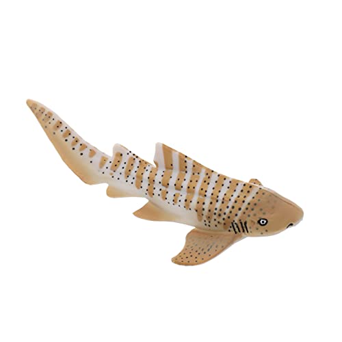 minkissy Realistisches Meerestiere Modell Zebrahai Simulation aus Langlebigem Kunststoff Pädagogisch für Meerestier Lernen Umweltbewusstsein Kreativität von minkissy
