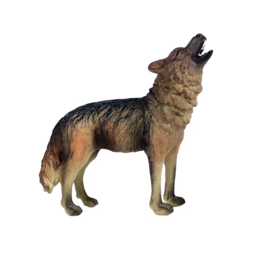 minkissy Realistisches Modell aus Solidem Material Detailgetreues Wildtier dekor für Kinderzimmer Pädagogisches Tiermodell für Kreative Spiel Wohnraumgestaltung von minkissy