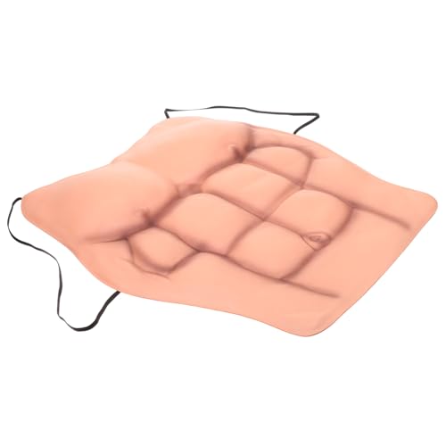 minkissy Realistisches Silikon Brustmuskel Kostüm für Cosplay und Halloween Täuschend Echte Bauchmuskeln für Partys Pranks und Kostümdesigns Unisex minkissy Realistisches Silikon Brustmuskel Kostüm für Cosplay und Halloween Täuschend Echte Bauchmuskeln für Partys Pranks und Kostümdesigns Unisex von minkissy