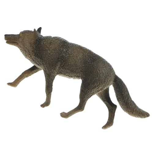 minkissy Realistisches Wolf Modell aus Kunststoff Detailgetreue Wildtier Figur für Pädagogisches Wildlife Tiermodell mit Lebensechtem Design Vorstellungskraft und Dekoration minkissy Realistisches Wolf Modell aus Kunststoff Detailgetreue Wildtier Figur für Pädagogisches Wildlife Tiermodell mit Lebensechtem Design Vorstellungskraft und Dekoration von minkissy