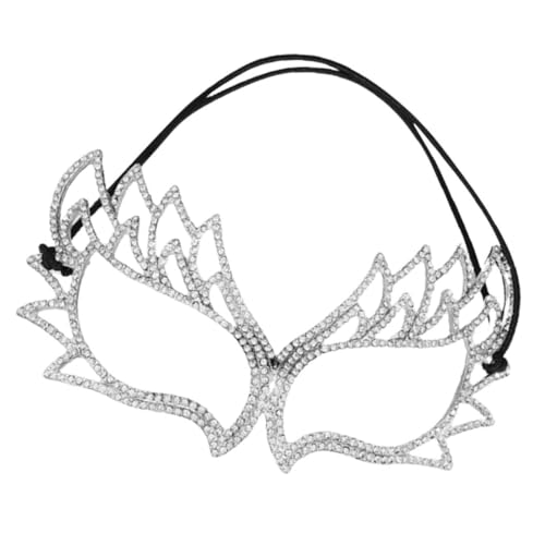 minkissy Rhinestone Halbmaske Damen Masquerade Maske für Halloween Party mit Elegantem Design und Sicherem Sitz Vielseitig für Karneval Kostümfest und Bühnenauftritte Geeignet minkissy Rhinestone Halbmaske Damen Masquerade Maske für Halloween Party mit Elegantem Design und Sicherem Sitz Vielseitig für Karneval Kostümfest und Bühnenauftritte Geeignet von minkissy