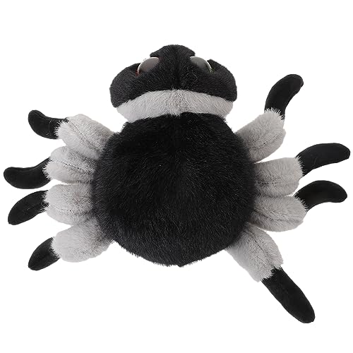 minkissy Riesige Plüschspinne Realistische Kuscheltier Dekoration für Halloween Graue Spinne Perfektes für Freunde Kreative Raumdekoration für minkissy Riesige Plüschspinne Realistische Kuscheltier Dekoration für Halloween Graue Spinne Perfektes für Freunde Kreative Raumdekoration für von minkissy